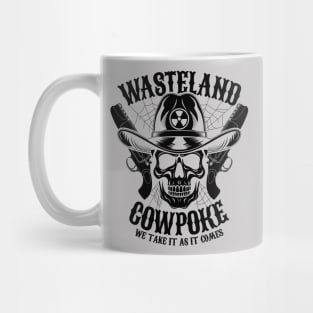 Wasteland Cowpoke Nuclear Fallout Ghoul Cowboy Skull Mug